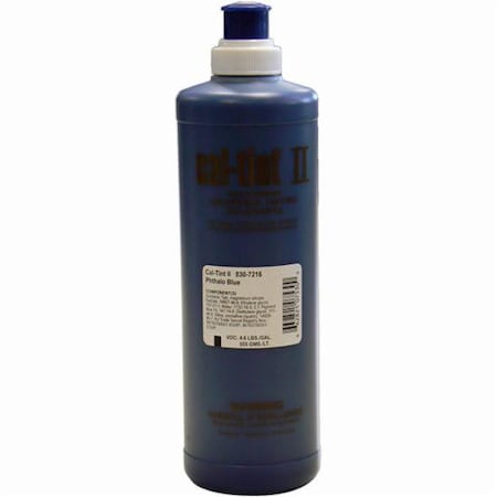 Cal-Tint Ii 16 Oz 830-7216 Phthalo Blue Universal Colorant 830-7216